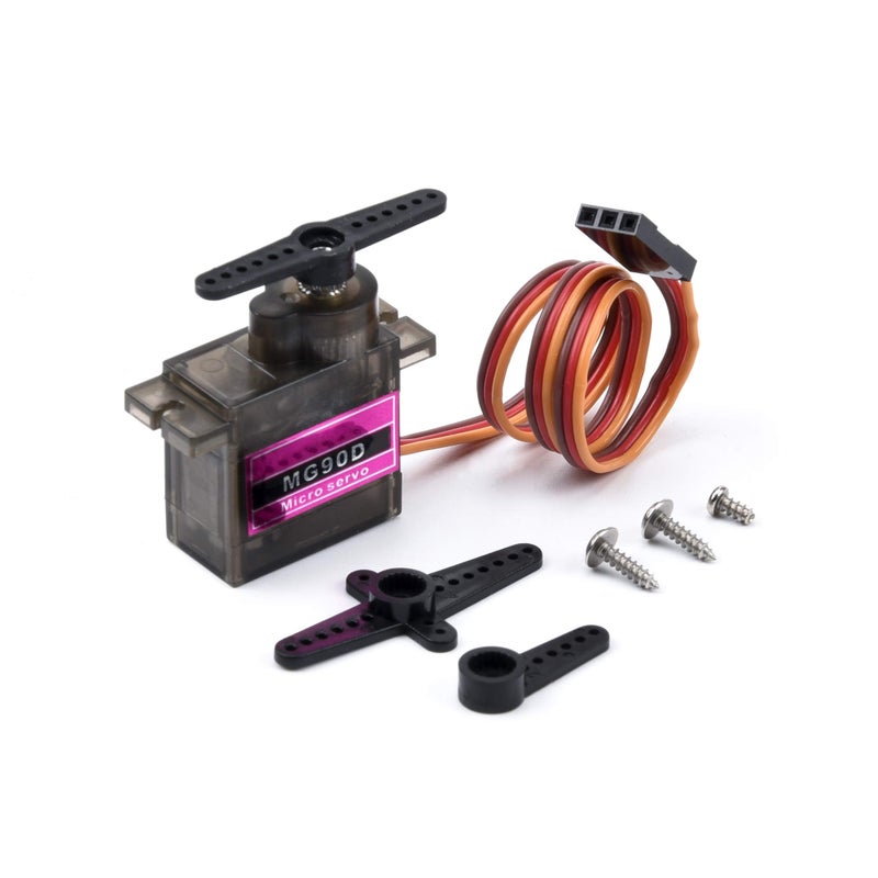 YoungRC MG90D 9g Digital Micro Servo Metal Gear Motor High Torque Servo Upgraded MG90S for RC Plane Helicopter Boat Car Trex 450 - Image 2